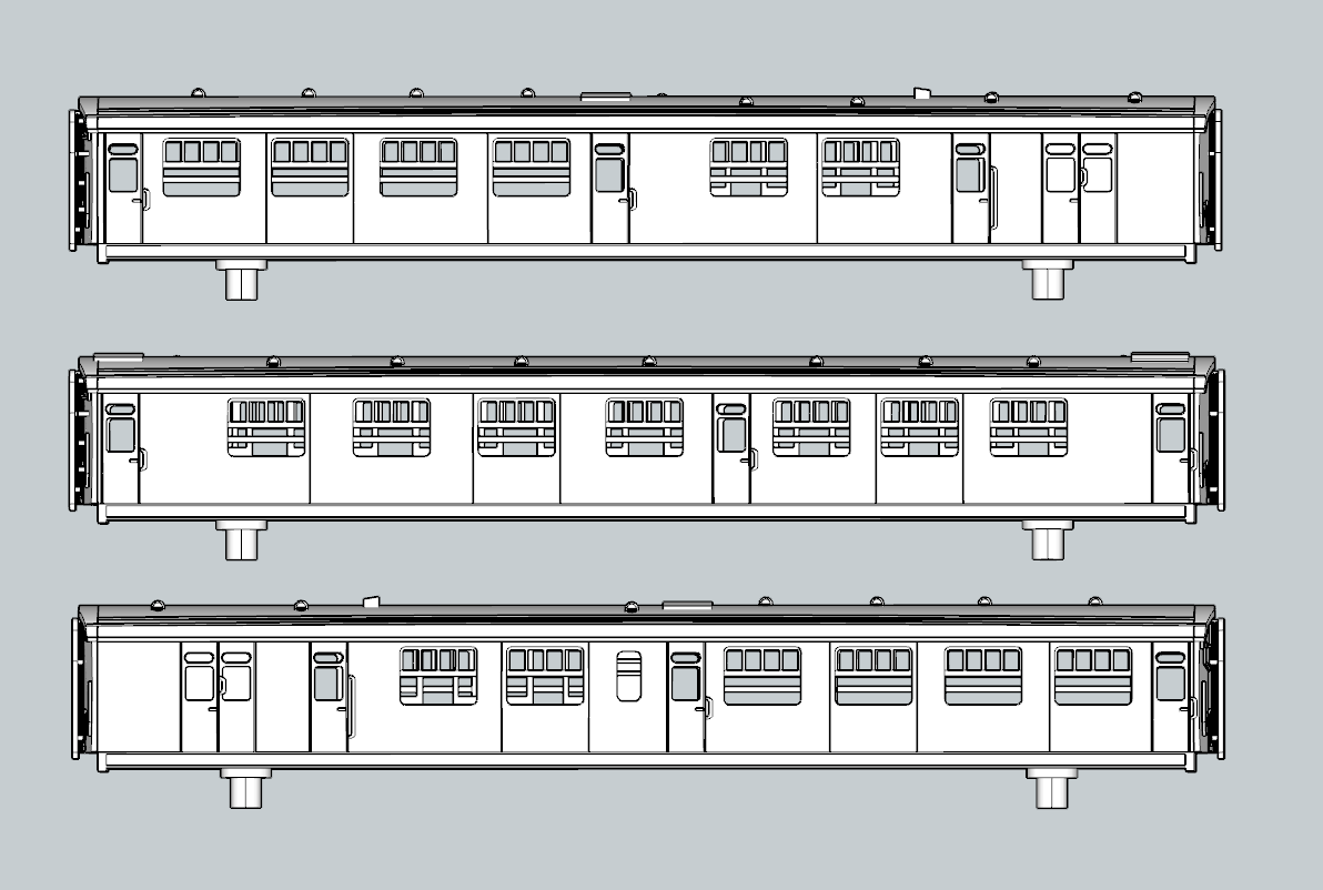 (image for) (N) SR Bulleid Eastleigh N-Set Coach Bundle - Set 80